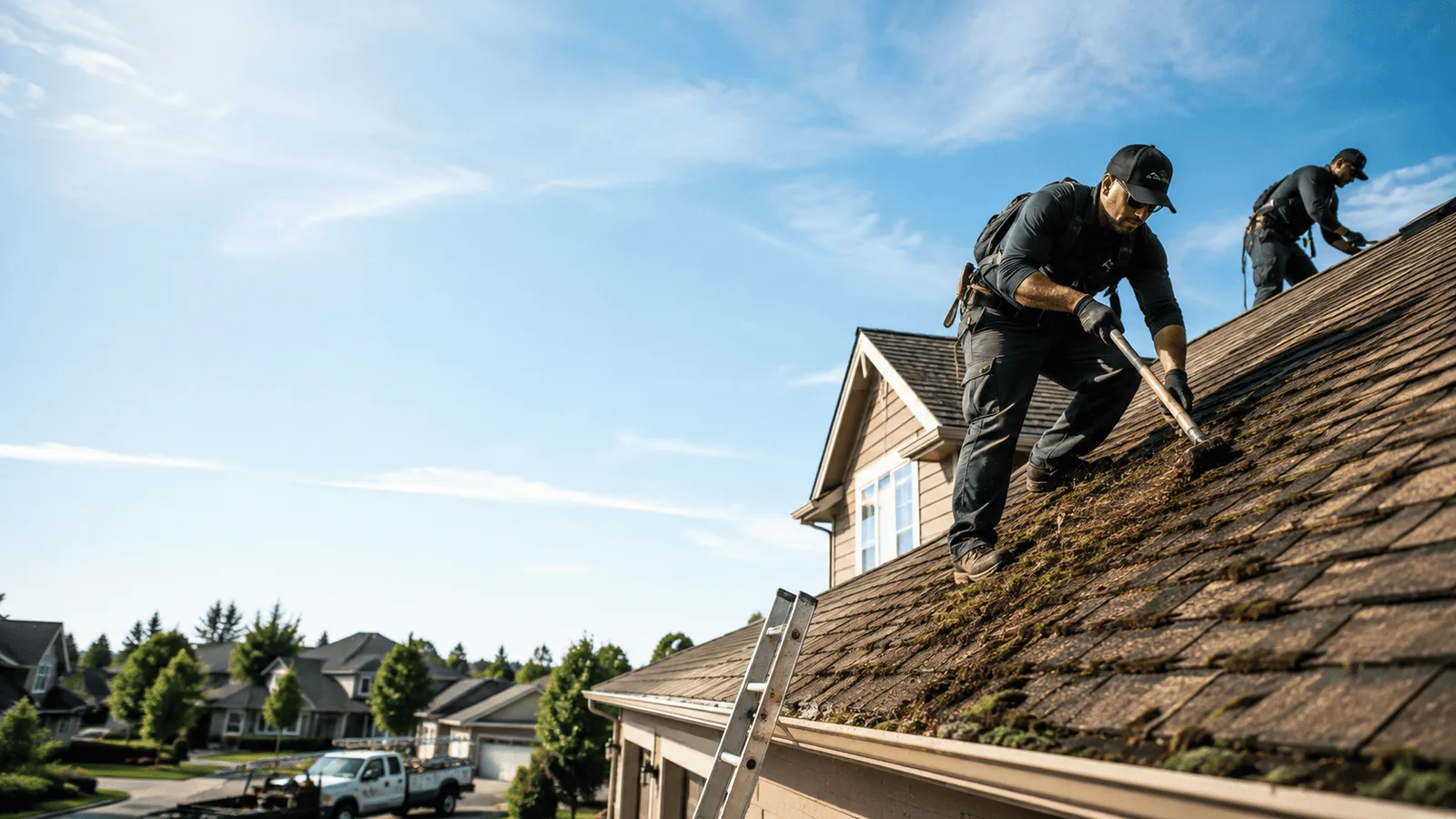Roof Moss Removal in La Salle, IL near me